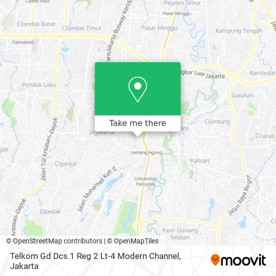 Telkom Gd Dcs.1 Reg 2 Lt-4 Modern Channel map