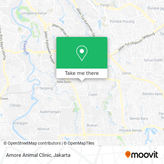 Amore Animal Clinic map