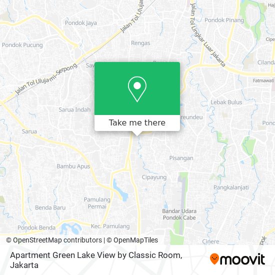 Apartment Green Lake View by Classic Room map