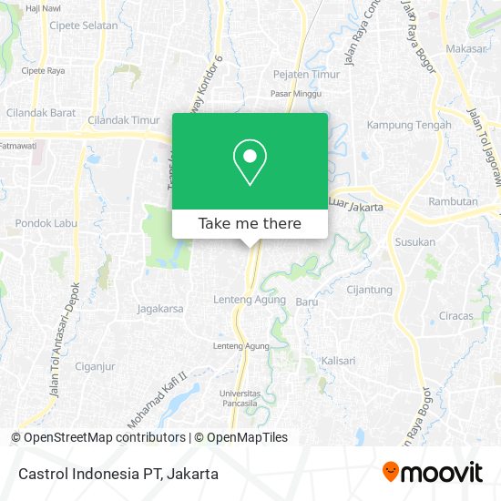Castrol Indonesia PT map