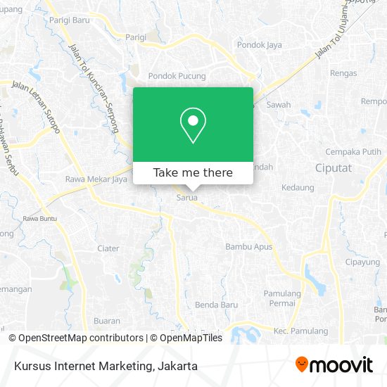Kursus Internet Marketing map