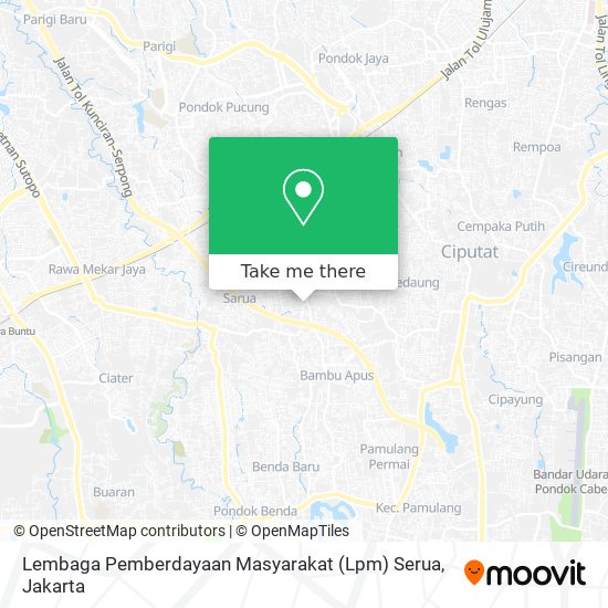 Lembaga Pemberdayaan Masyarakat (Lpm) Serua map