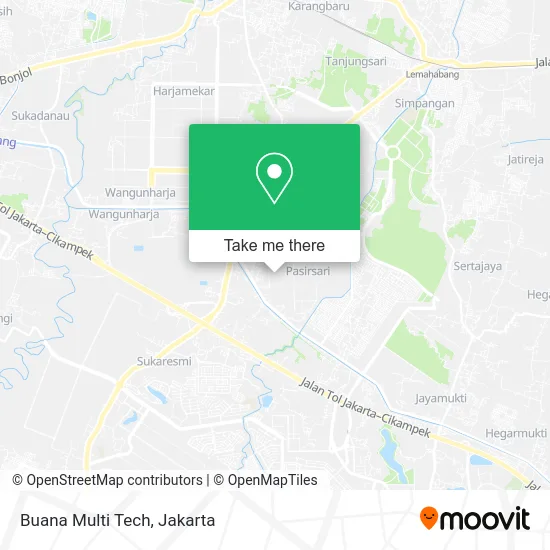 Buana Multi Tech map