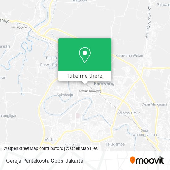 Gereja Pantekosta Gpps map