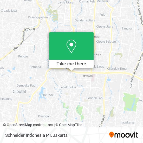 Schneider Indonesia PT map