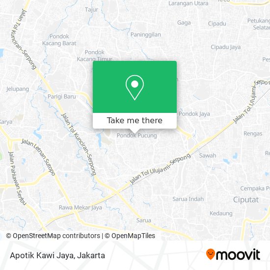 Apotik Kawi Jaya map