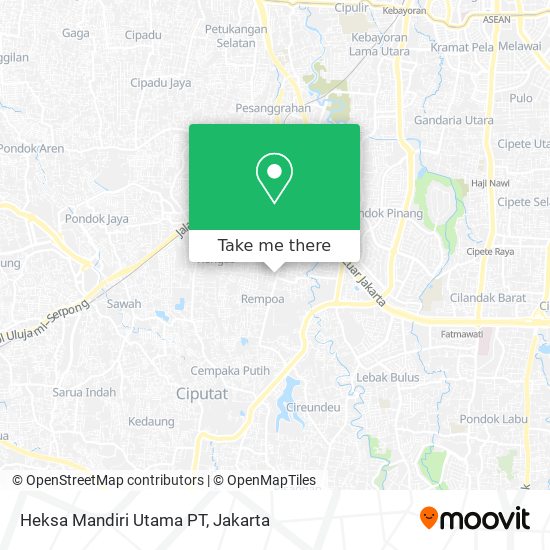 Heksa Mandiri Utama PT map