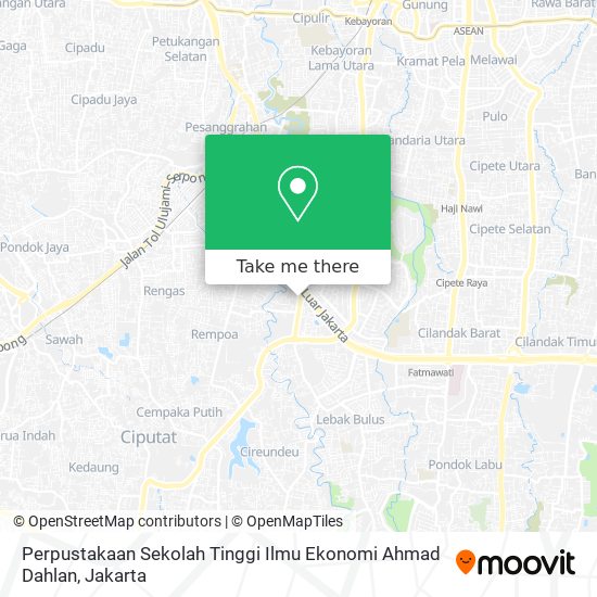 Perpustakaan Sekolah Tinggi Ilmu Ekonomi Ahmad Dahlan map