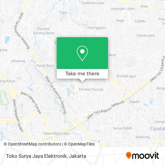 Toko Surya Jaya Elektronik map