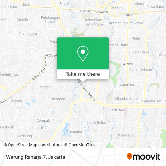 Warung Raharja 7 map