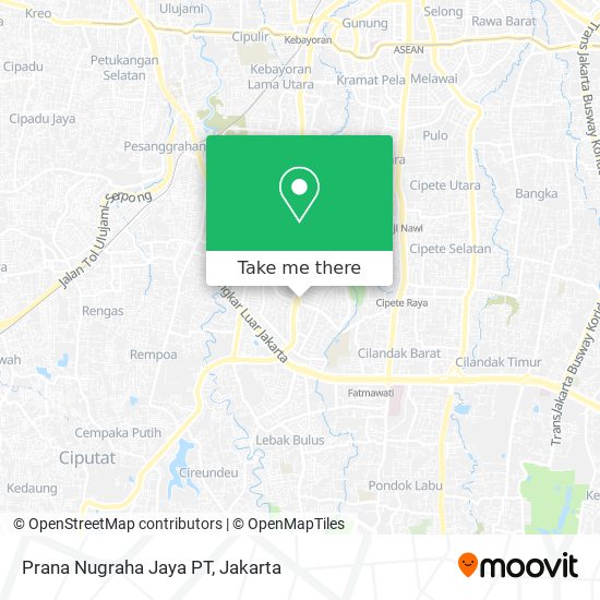 Prana Nugraha Jaya PT map