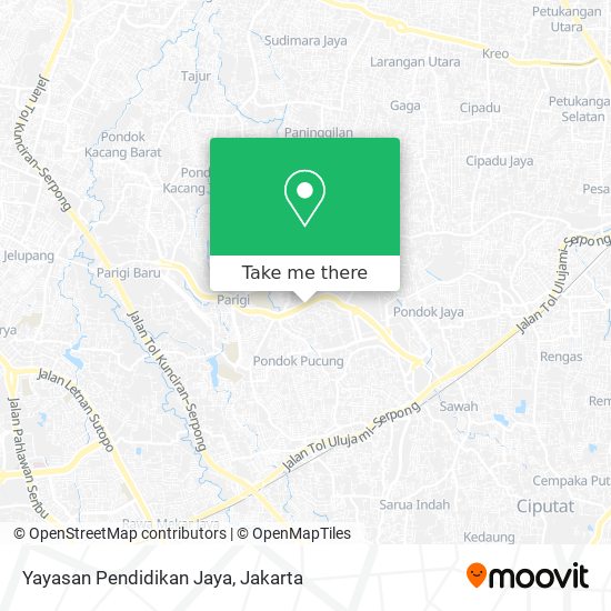 Yayasan Pendidikan Jaya map