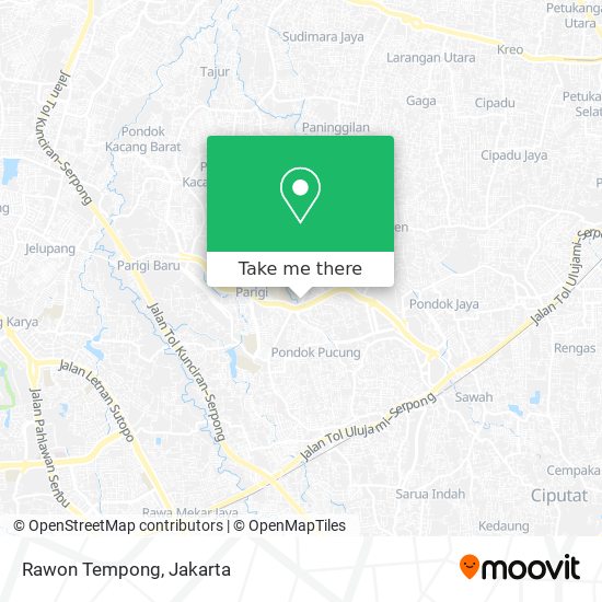 Rawon Tempong map