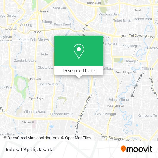 Indosat Kppti map