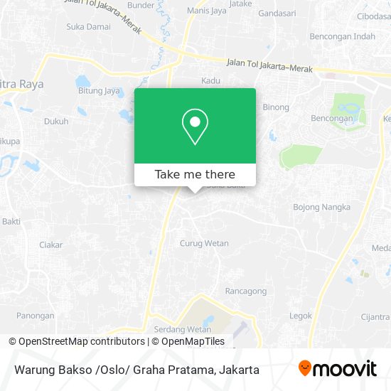 Warung Bakso /Oslo/ Graha Pratama map
