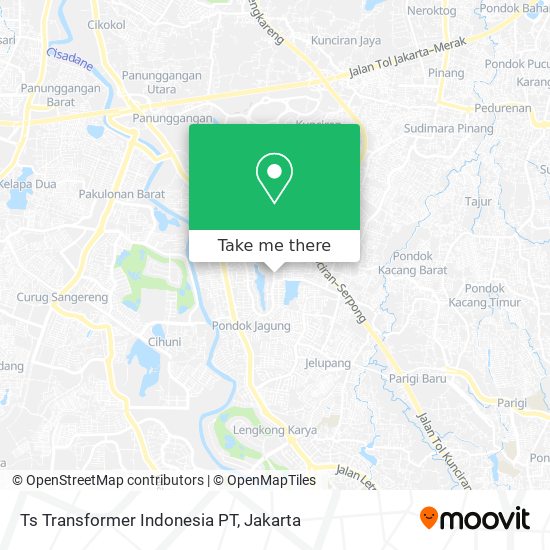 Ts Transformer Indonesia PT map