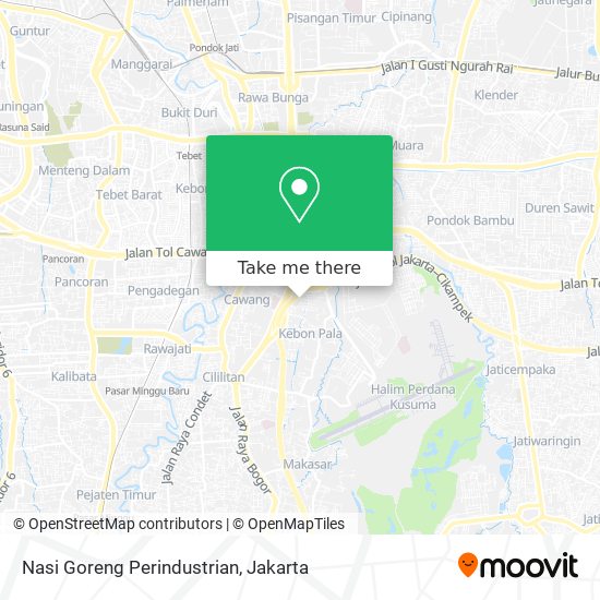 Nasi Goreng Perindustrian map