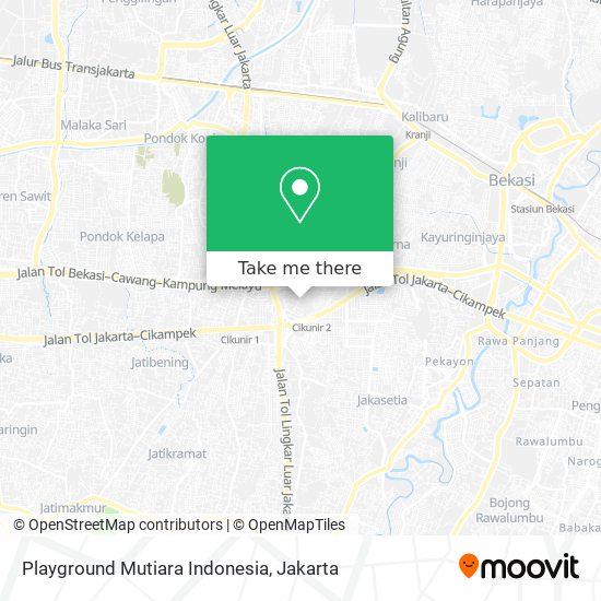 Playground Mutiara Indonesia map