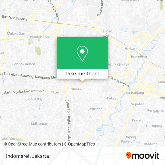 Indomaret map