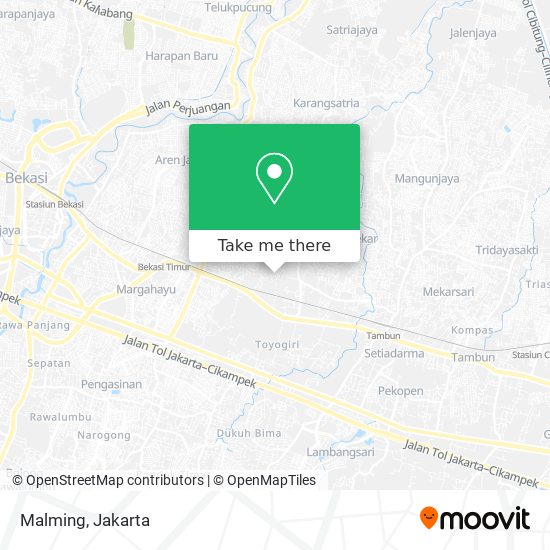 Malming map