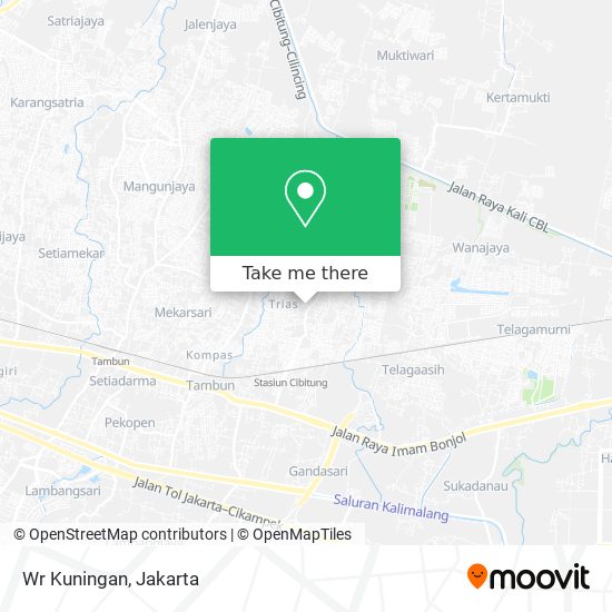 Wr Kuningan map