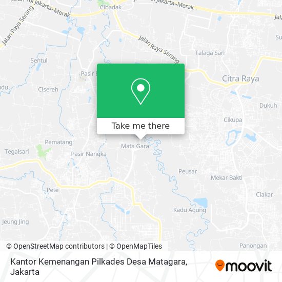 Kantor Kemenangan Pilkades Desa Matagara map