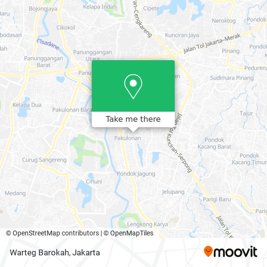 Warteg Barokah map