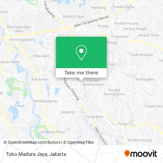 Toko Madura Jaya map