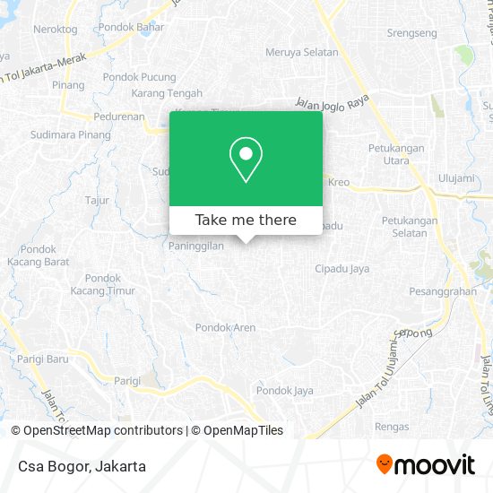 Csa Bogor map