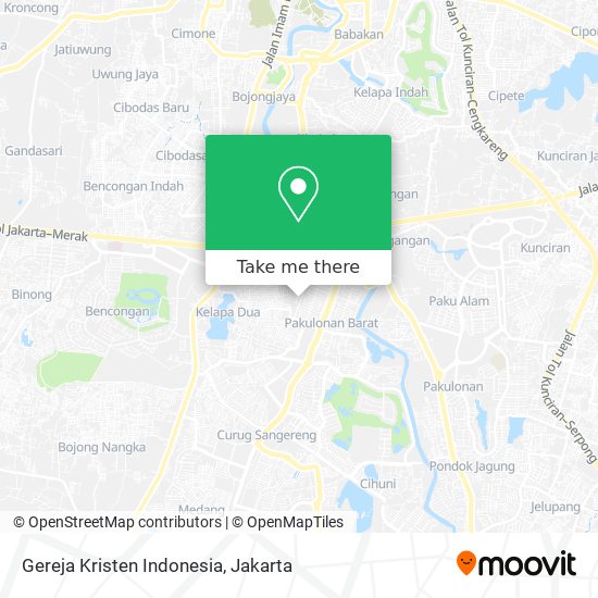 Gereja Kristen Indonesia map