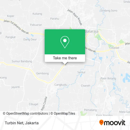Turbin Net map