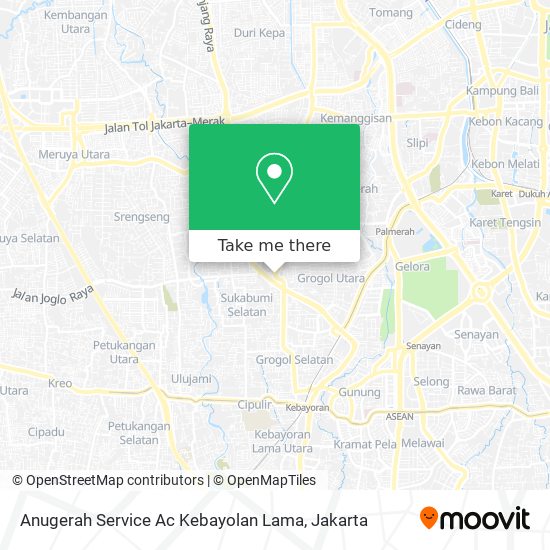 Anugerah Service Ac Kebayolan Lama map