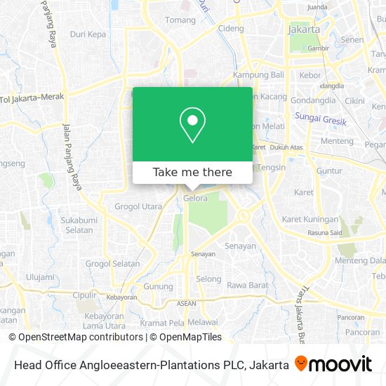 Head Office Angloeeastern-Plantations PLC map