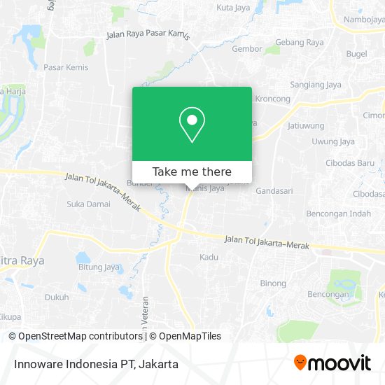 Innoware Indonesia PT map
