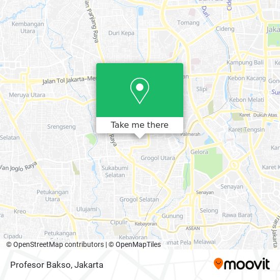 Profesor Bakso map