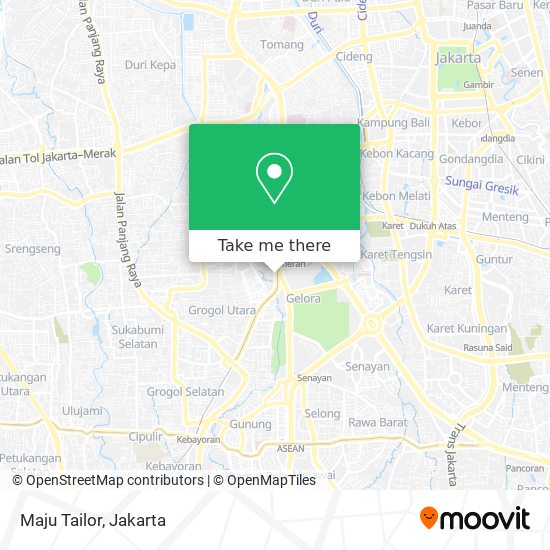 Maju Tailor map