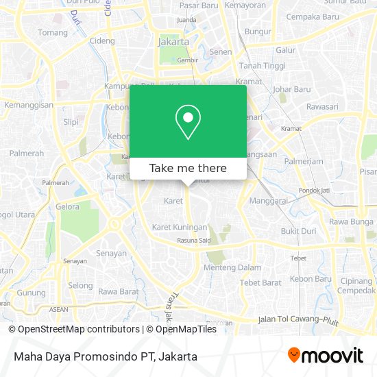 Maha Daya Promosindo PT map