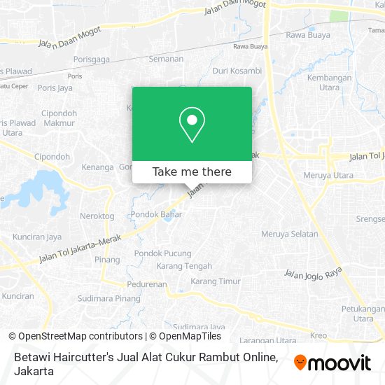 Betawi Haircutter's Jual Alat Cukur Rambut Online map