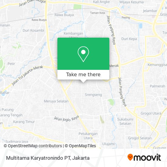 Multitama Karyatronindo PT map