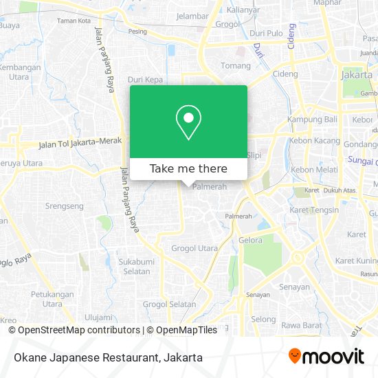 Okane Japanese Restaurant map