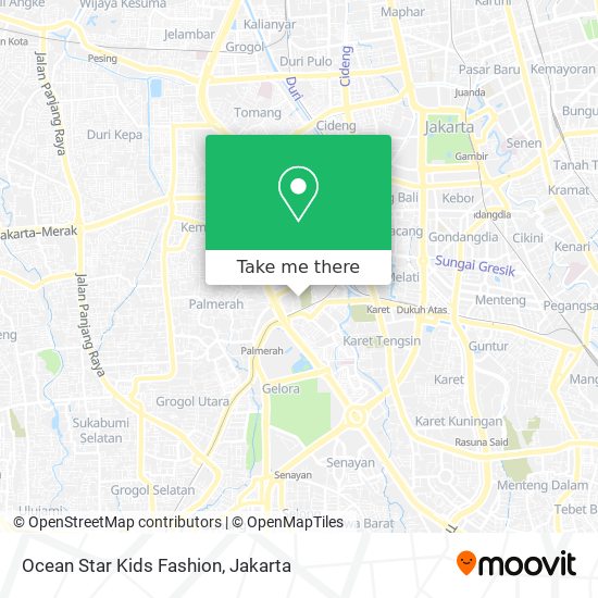 Ocean Star Kids Fashion map