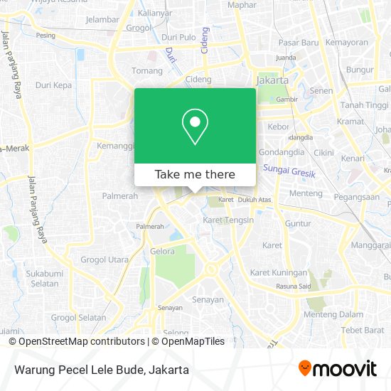 Warung Pecel Lele Bude map