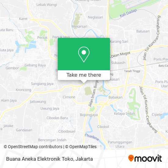 Buana Aneka Elektronik Toko map