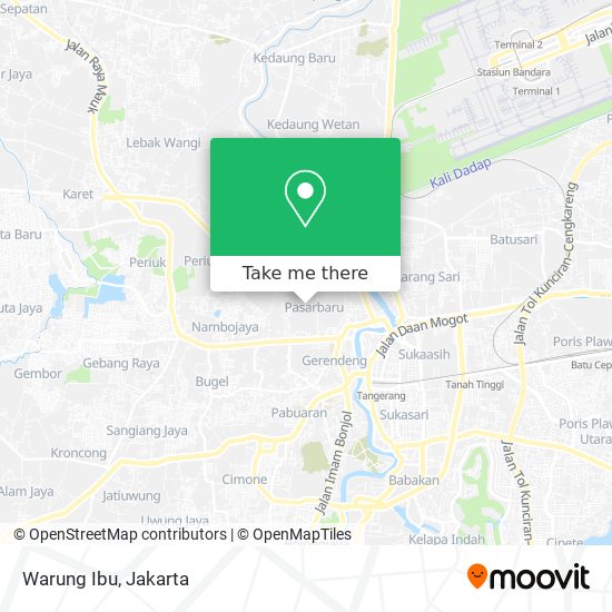 Warung Ibu map