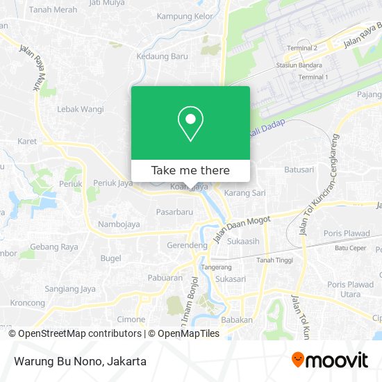 Warung Bu Nono map