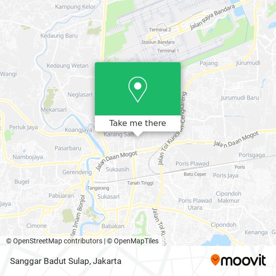 Sanggar Badut Sulap map