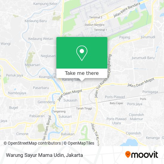 Warung Sayur Mama Udin map