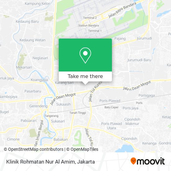 Klinik Rohmatan Nur Al Amim map