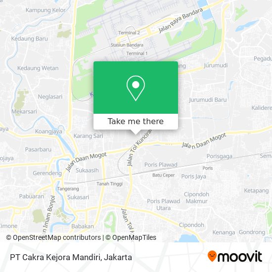 PT Cakra Kejora Mandiri map