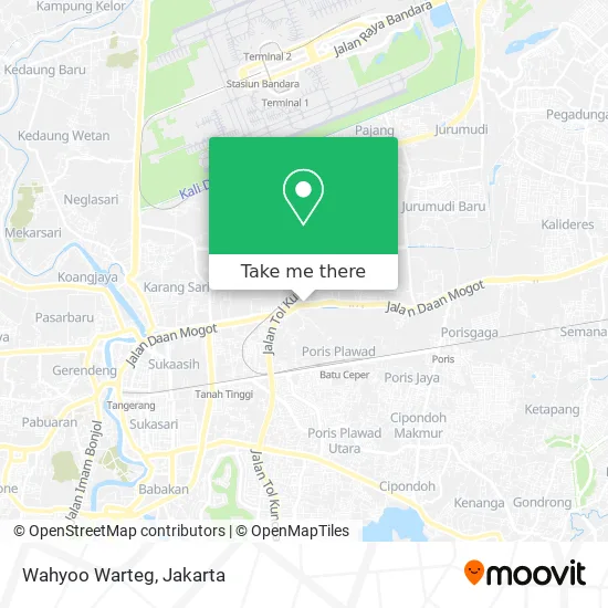 Wahyoo Warteg map